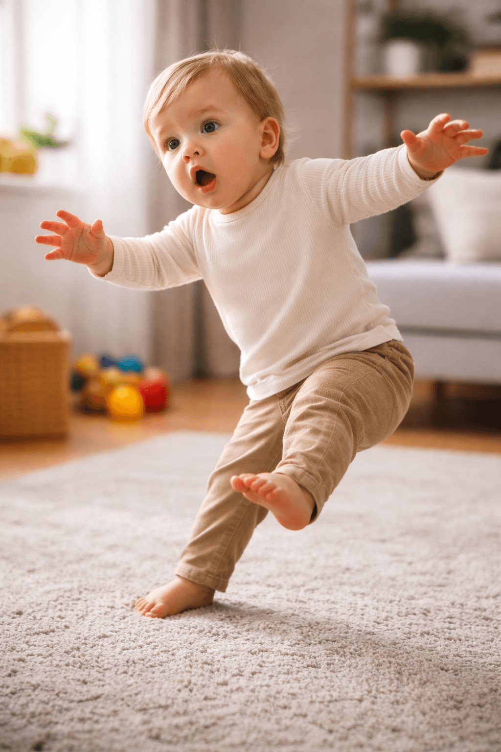 Poduszka Ochronna-Plecaczek dla Maluszka.
Bezpieczeństwo i komfort podczas nauki chodzenia i raczkowania. Ten plecaczek pełni funkcję poduszki ochronnej, która skutecznie zabezpiecza głowę i plecy dziecka przed skutkami upadków.